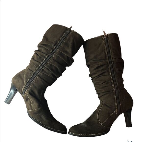 Predictions brown Suede boots. Size 6 1/2 - Picture 3 of 8